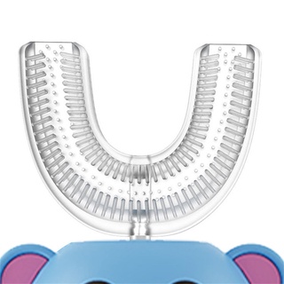 Nuevo cepillo de dientes eléctrico en forma de U de dibujos animados para niños/cepillo de dientes en forma de U/sónico automático/limpiador de dientes