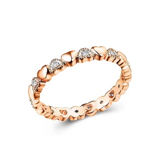 Anillo de plata 925 de moda para mujeres joyería en forma de corazón circón gema oro rosa anillos de dedo accesorios para boda compromiso