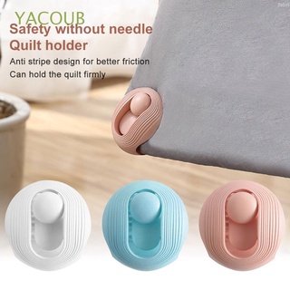YACOUB Non-Slip Quilt Sheet Holder Fixator Bed Sheet Grippers Quilt Clips Bed Cove Non-slip Clamp Plastic Clothes Peg 6 Pcs/set Mattress Fasten Fixator/Multicolor