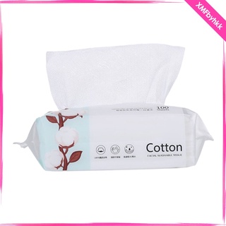 1 caja/100pcs toalla facial desechable suave 100% algodón toalla para