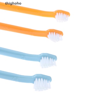 thighoho cepillo de dientes de doble punta para mascotas, perro, gato, oral, limpieza de dientes, higiene vendedor co