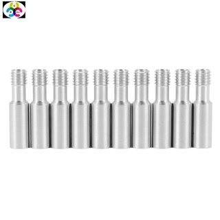 10 Pack Heatbreak Throat Compatible for Creality CR-10 CR-10S S4 S5 Ender 3 / Pro Series 3D Printer Hotend Extruder