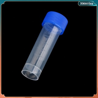tubo de prueba cryovial graduado de 5.0 ml, paquete con 10 piezas