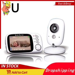 Monitor de bebé Digital inalámbrico 3.2 pulgadas pantalla LCD noche Audio-llamada cámara (5)