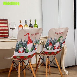 [K] 1 funda para silla de navidad, carta de navidad, patrones enanos, funda de asiento