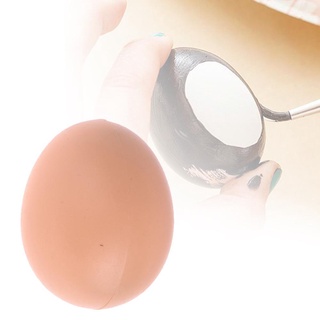 5pcs gallina plomo el huevo aves de corral simulación de imitación huevos falsos V7C6 plástico S4A4 (6)