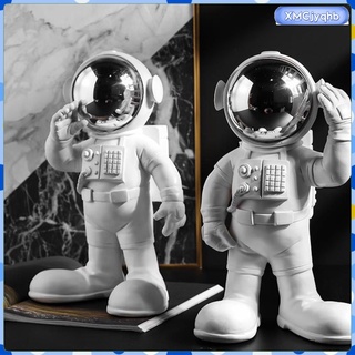 spaceman estatua niños dormitorio decoración astronauta escultura para niños niños regalos