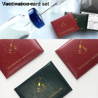 1 pza funda protectora Para tarjeta Vaccine Cdc Vaccine Martijn
