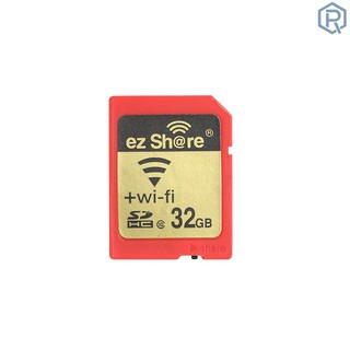 R☼☼☼ EZ Share WiFi Share memoria SD tarjeta inalámbrica cámara compartir tarjeta SDHC Flash Card clase 10 32GB para Canon/Nikon/Sony (7)