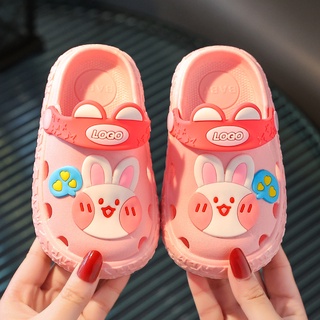 Niños Niñas Bebé Interior Zapatillas Lindo De Dibujos Animados Anime Antideslizante Suela Suave Puntera Agujero Zapatos