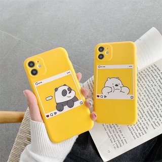 iphone 8 plus lovers case we bare bears cubierta para iphone 11 12 pro max iphone 6 6s 7 8 plus x xs max xr se 2020