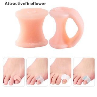 [aff]1 par de dedos del dedo del pie dedo del pie dedo del pie gel de silicona protector del pie cuidado del dedo del pie separador del dedo del dedo del pie (3)