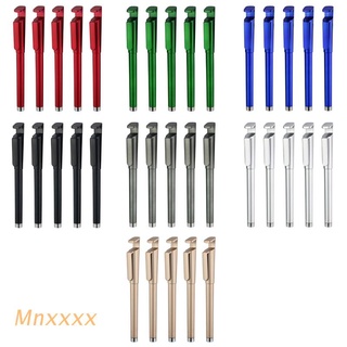 mnxxx - bolígrafo de gel recargable con función de soporte para teléfono, tinta grande, secado rápido