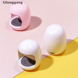 [xilonggang] led esmalte de uñas en forma de huevo secador lámpara gel acrílico curado luz kit profesional.