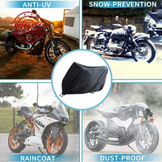 Cubierta impermeable de la motocicleta de la lluvia y el polvo de la cubierta UV de la motocicleta cubierta protectora S2O0