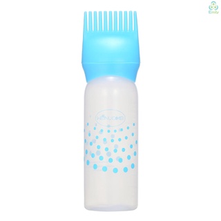 [*¡nuevo!]1 pza aplicador para colorear tinte para el cabello/botellas de peine de raíz dispensador de botellas con peine salón herramientas para el cabello