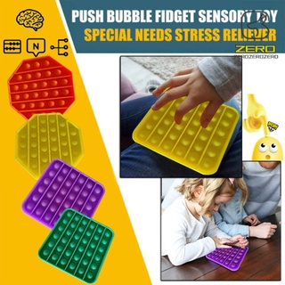 Juguete antiestrés Pop It Fidget juguete Sensorial niño Autismo relajante