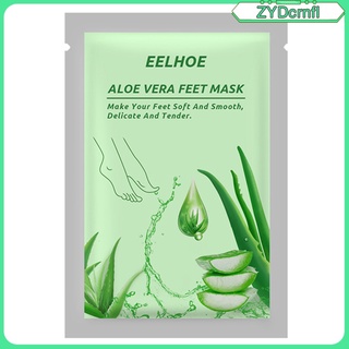 Exfoliating Foot Peel Mask Dead Skin and Dry Heels Aloe Vera for Men Women