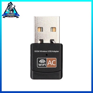 Adaptador USB inalámbrico ac600m Mini 600Mbps G/5G de doble banda WiFi Dongle