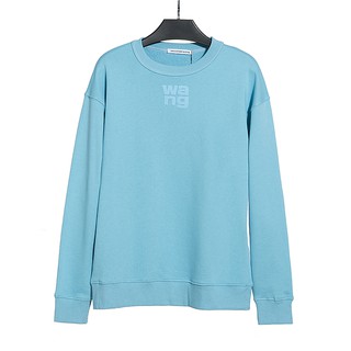 [Spot] Unisex AW nuevo suéter de cuello redondo con estampado de letras sueltas de algodón casual de manga larga (1)