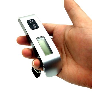 Mini báscula Digital de equipaje de mano LCD electrónica escala colgante balanza de pesaje