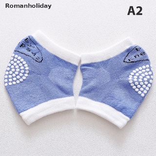[romanholiday] rodillera antideslizante para bebé, diseño de gatear, cojín, protector de pierna co