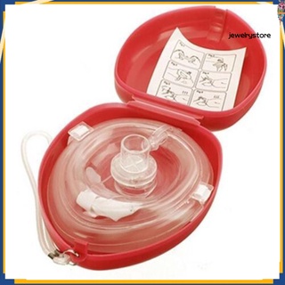 Jw-1Pc rcp máscara de rescate boca aliento válvula de una vía salud primeros auxilios herramienta