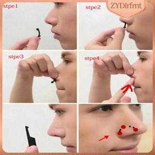 no dolor nariz shaper invisible nariz puente elevador clip abrazadera férula kit (1)