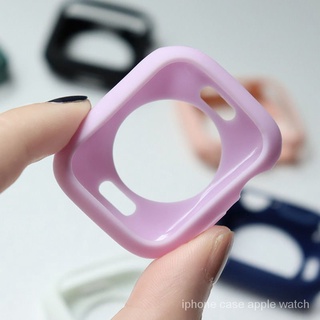 Funda Protectora Para Apple watch 7/De Silicona Suave Para Reloj iwatch 7-45mm/41mm/Manga (5)