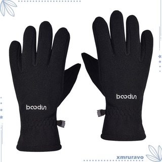 Men Women Touch Screen Cycling Gloves Winter Warm Bike Full Finger Gloves S