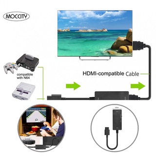 Adaptador compacto Switch 720p/1080p N64 a Hdmi-Compatible Hd-Compatible