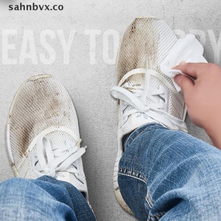 sah toallitas desechables zapatos blanco artefacto herramientas de limpieza cuidado zapatos quick clean. (1)