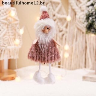 [beautifulhome12.br] Colgante de muñeca de navidad ángel niña de navidad adorno de regalo de regalo.