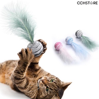 cchstore eva - pelota de espuma ligera para gatos, juguetes divertidos interactivos