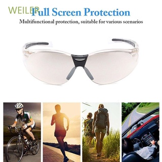 WEILER gafas de protección a prueba de viento antisalpicaduras de ojos de protección gafas de seguridad al aire libre de trabajo a caballo ciclismo Anti-impacto a prueba de polvo gafas gafas/Multicolor
