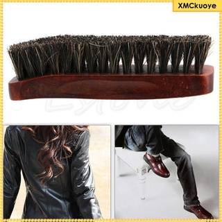 mango de madera zapatos botas de pulido cepillo de limpieza de polvo brillante cepillo herramientas (1)