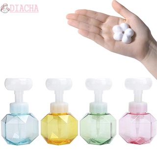 Diach ml espuma botellas vacías plástico líquido dispensador de jabón en forma de flor transparente recargable bomba de espuma Gel de ducha/Multicolor