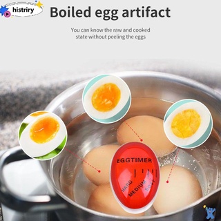 HISTRIRY Changing Egg Timer Hard Boiled Eggs Cooking Timer Tool Cooking Supplies Kitchen Gadgets Resin Perfect Egg Clock