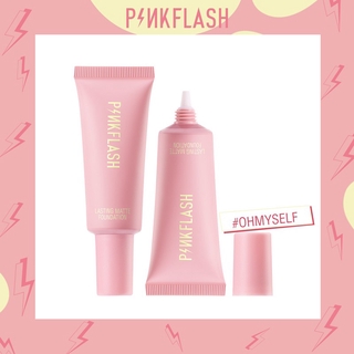 Pinkflash Base de maquillaje mate de larga duración ligera All-Day (1)