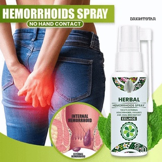 30ml Anti-Itchy hemorroides Spray eficaz ingrediente Herbal agente de tratamiento Natural Spray para adultos