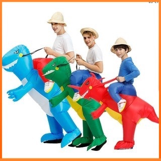 ¡barco En 24h nuevo! Disfraz inflable de dinosaurio para halloween disfraz inflable Dinasour disfraz adulto niños disfraces Cosplay