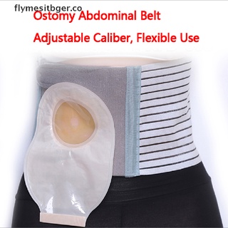 flyger ostomy cinturón elástico abdominal fijo de ostomy bolsas de asistencia ajustable cuidado estoma.