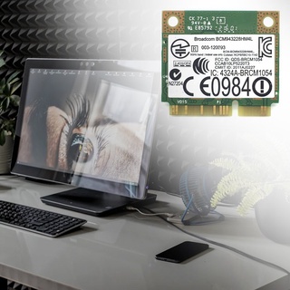Dual Band 300Mbps BCM943228HMB 4.0 802.11a/b/g/n Wifi Card Half Mini PCI-E