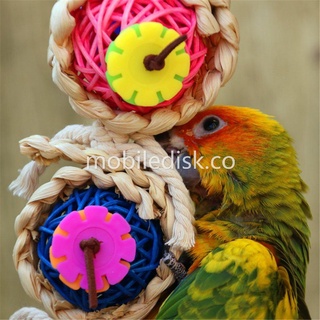 Sepak Takraw Twist String Loofah Good For Your Pet'S Physical Health