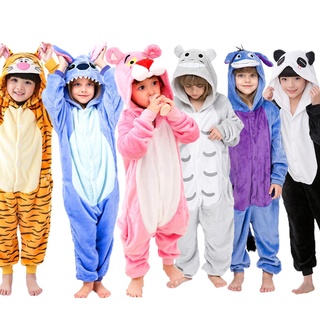 Los niños Kigurumi unicornio pijamas de invierno Cosplay ropa de dormir niños Onesie Cosplay pijama