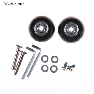 [wangxinpy] 2 piezas maleta de equipaje ruedas de repuesto ejes piezas de reparación de 40 x 18 mm venta caliente