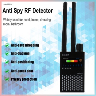 1 pza Detector de señal de radiofrecuencia completa/Detector de señal RF/GPS/Detector de errores/Detector antiinteferencia
