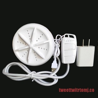 tweet mini lavadora ultrasónica portátil turbo personal lavadora giratoria (3)