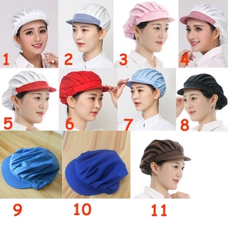shehata elástico chef sombrero a prueba de polvo herramientas de cocina cocina gorra de cocina hombres mujeres hotel trabajo uniforme transpirable restaurantes accesorios (2)