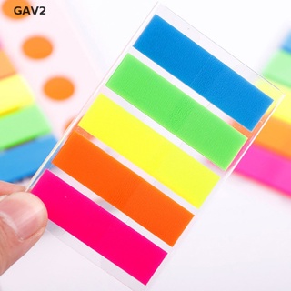[GAV2MY] 100 hojas de papel fluorescente autoadhesivo bloc de notas notas adhesivas [MY]